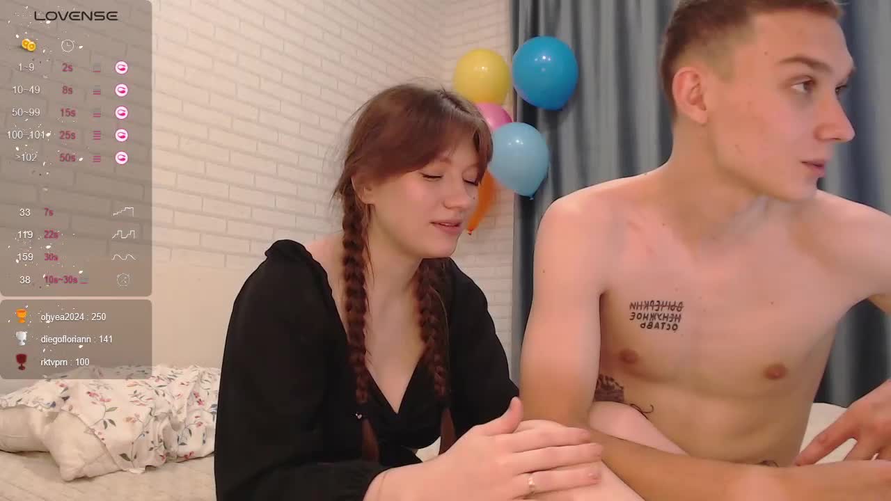 blushing_couple - Stripchat webcam show • Monday, August 4, 2025 #Cuckold #Handjob #Spanking